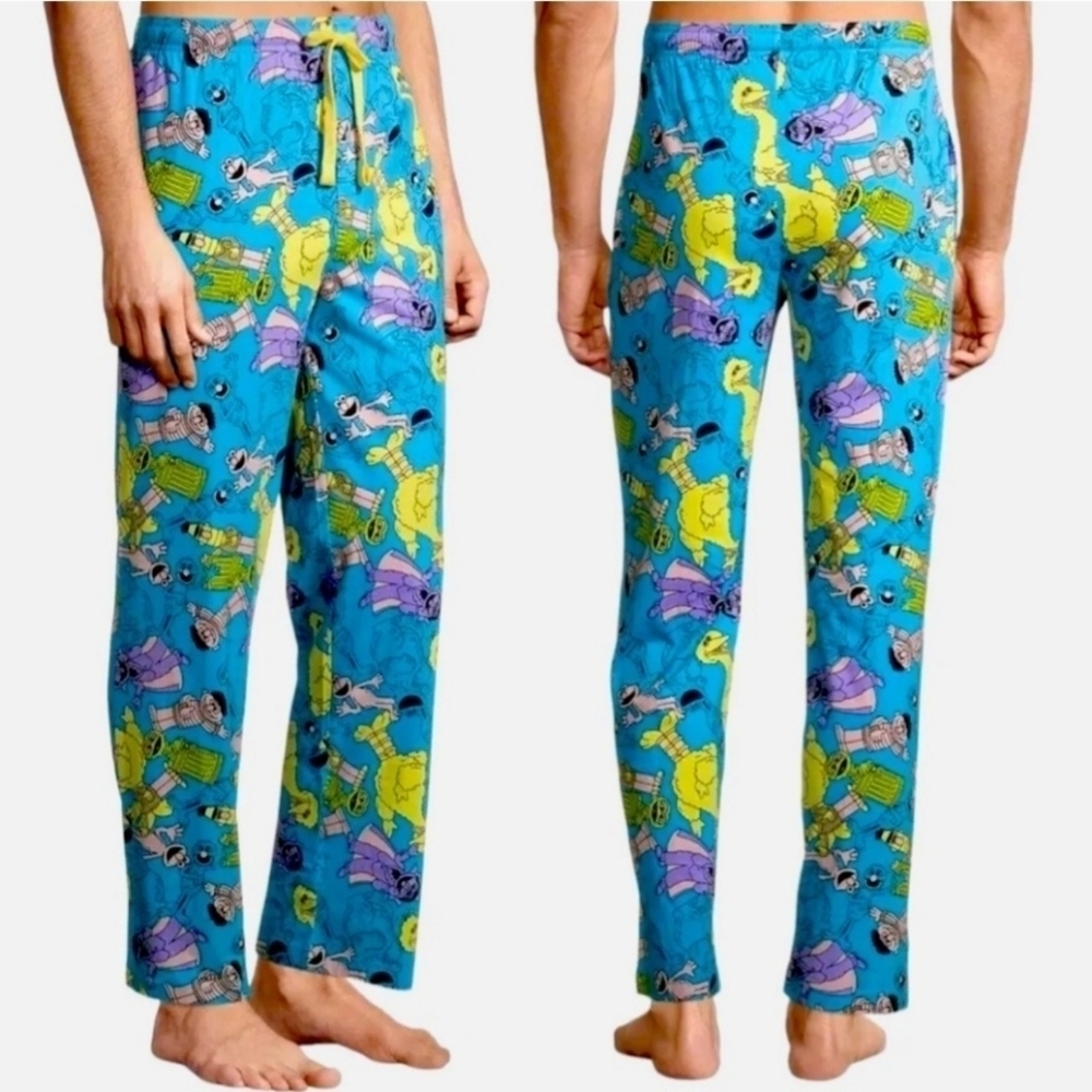 Sesame Street Men's Character Sleep Pajama Pants Medium (32-34) - New In Package